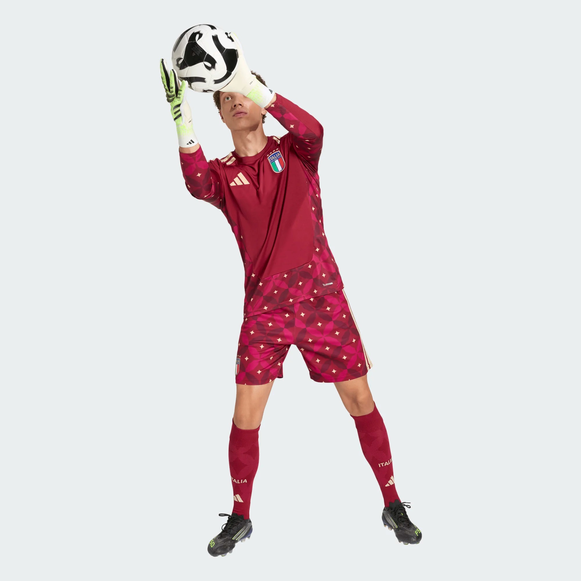 ADIDAS ITALY 26 HOME GOALKEEPER LONG SLEEVE JERSEY