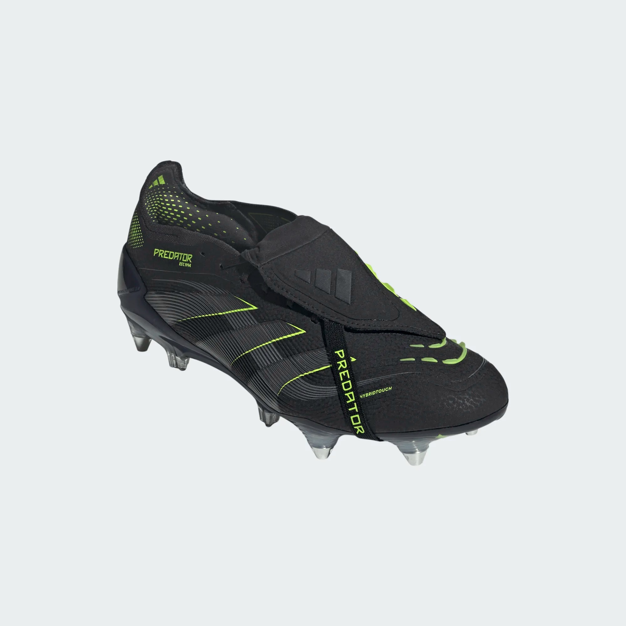 ADIDAS PREDATOR ELITE FT SG BLACK/CARBON/LUCID LEMON ADIDAS PREDATOR ELITE FT SG BLACK/CARBON/LUCID LEMON