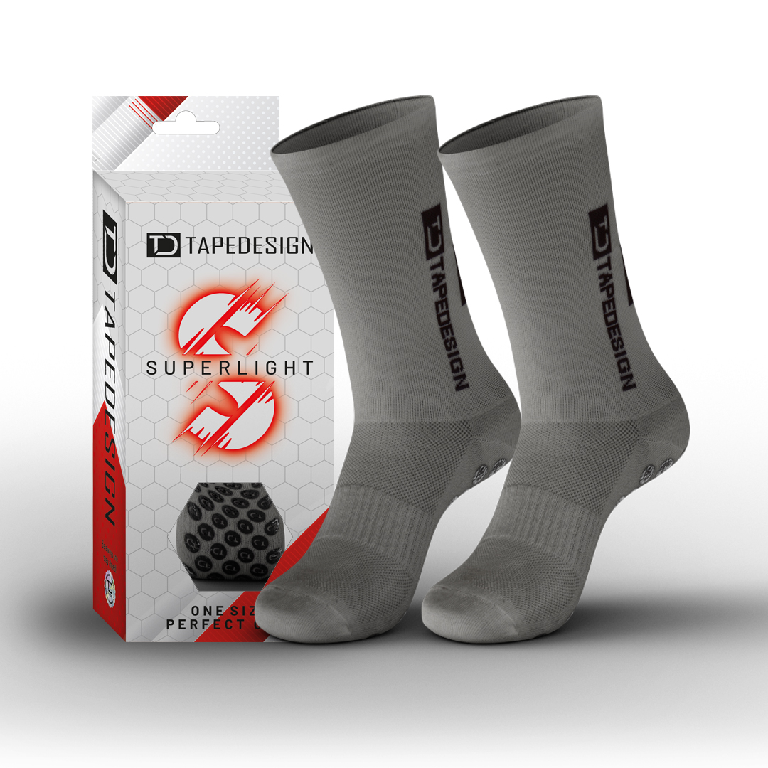 TAPEDESIGN „SUPERLIGHT” SOCKS LIGHT GREY