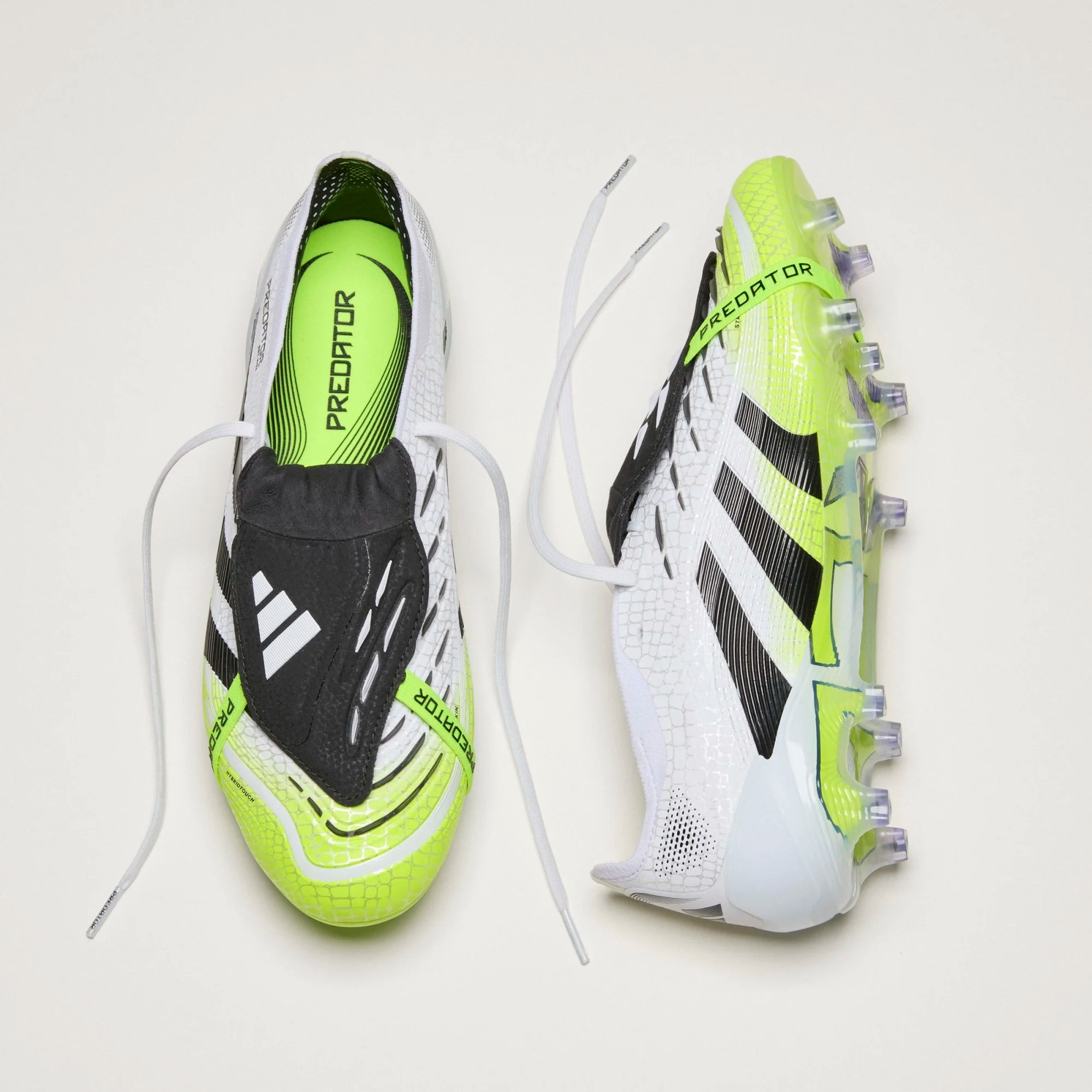 ADIDAS PREDATOR ELITE FT FG WHITE/BLACK/LUCID LEMON