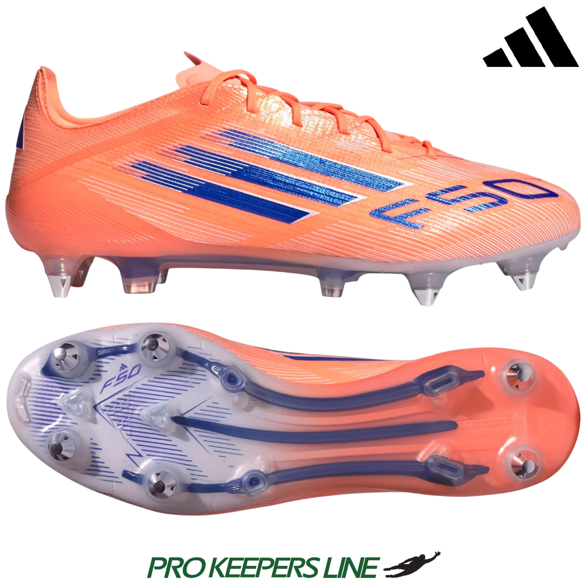ADIDAS F50 ELITE SG BOAM ORANGE/LUCID BLUE/WHITE
