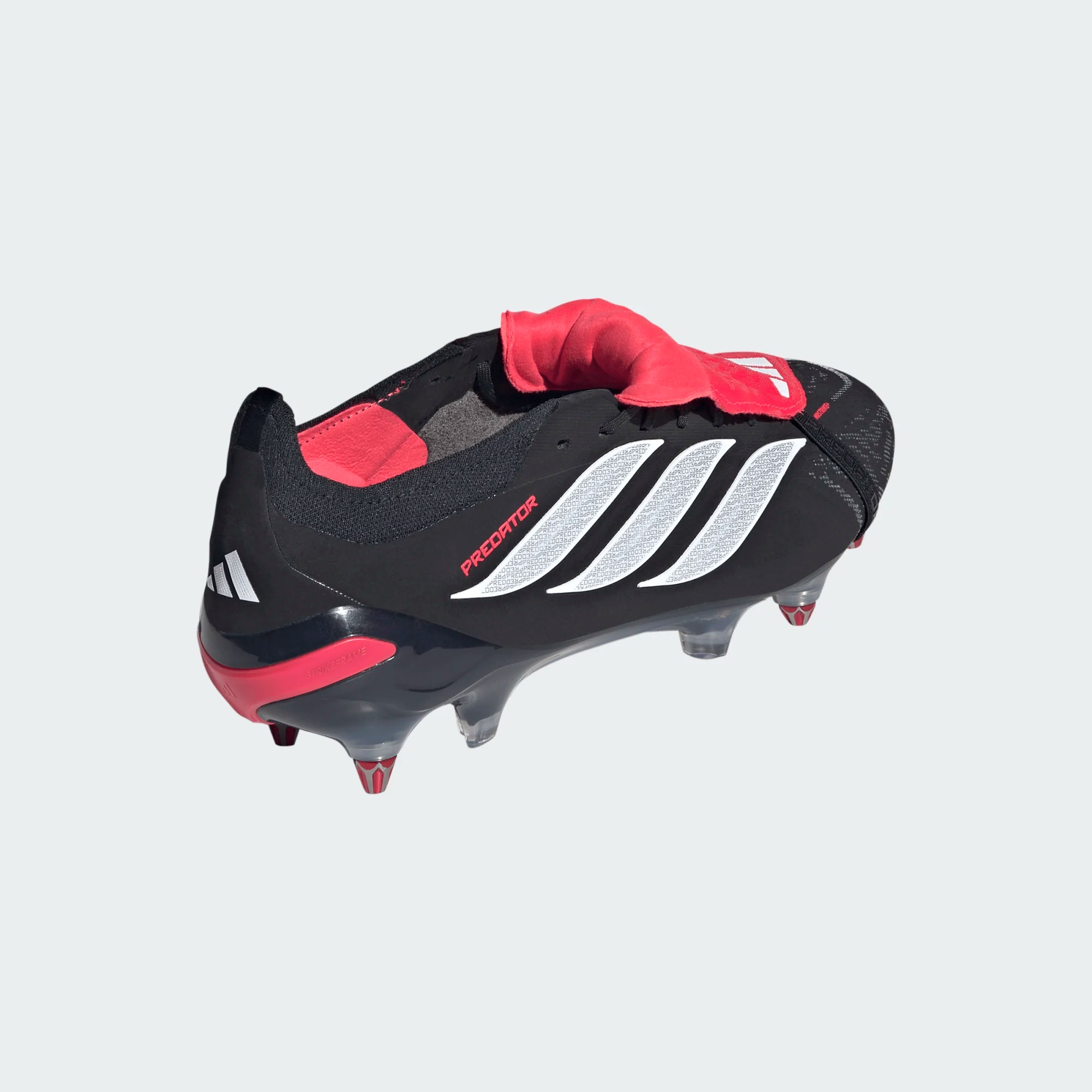 ADIDAS PREDATOR ELITE FT SG BLACK/WHITE/LUCID RED
