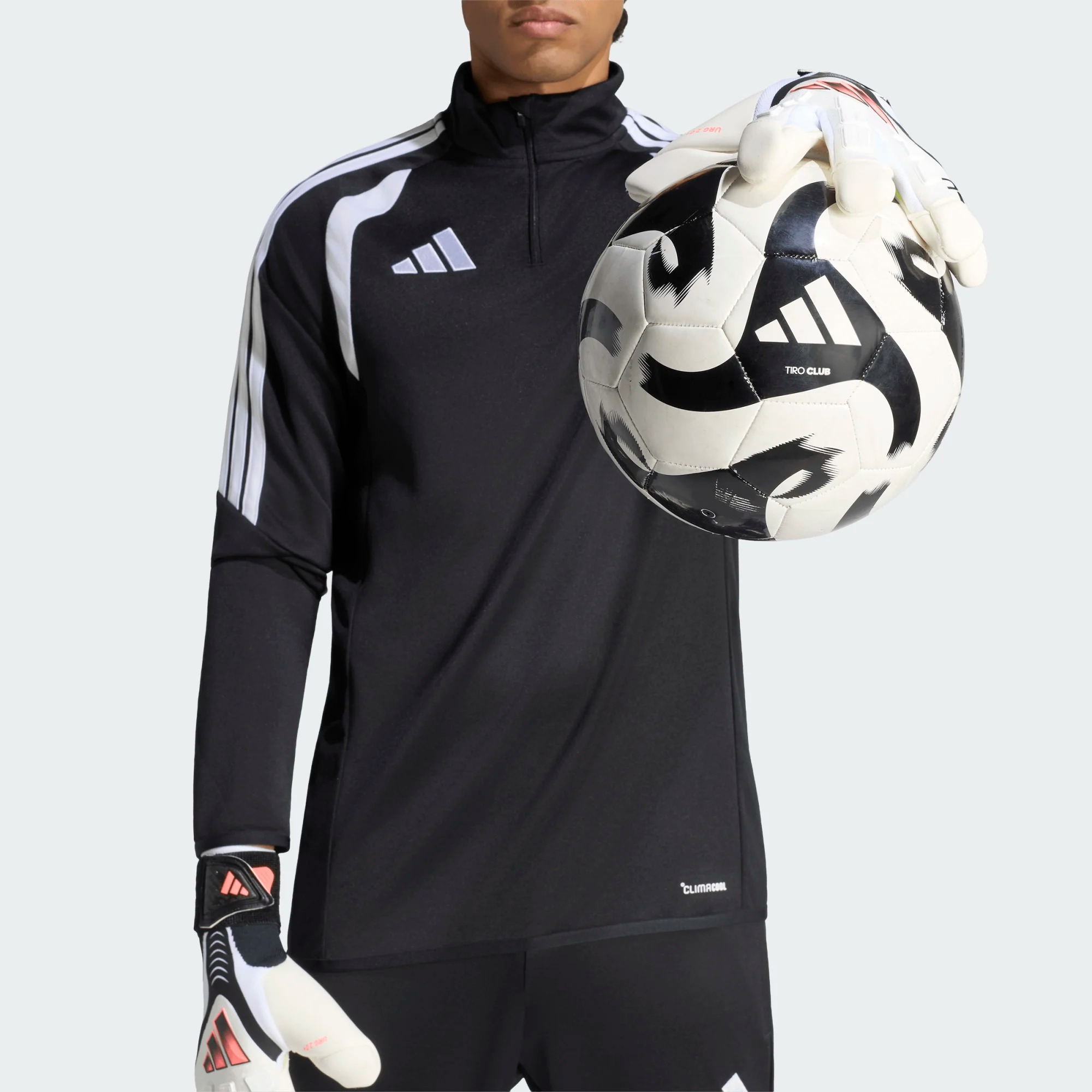 ADIDAS PREDATOR GL PRO HYBRID STRAP SOLAR TURQOUISE/BLACK/WHITE