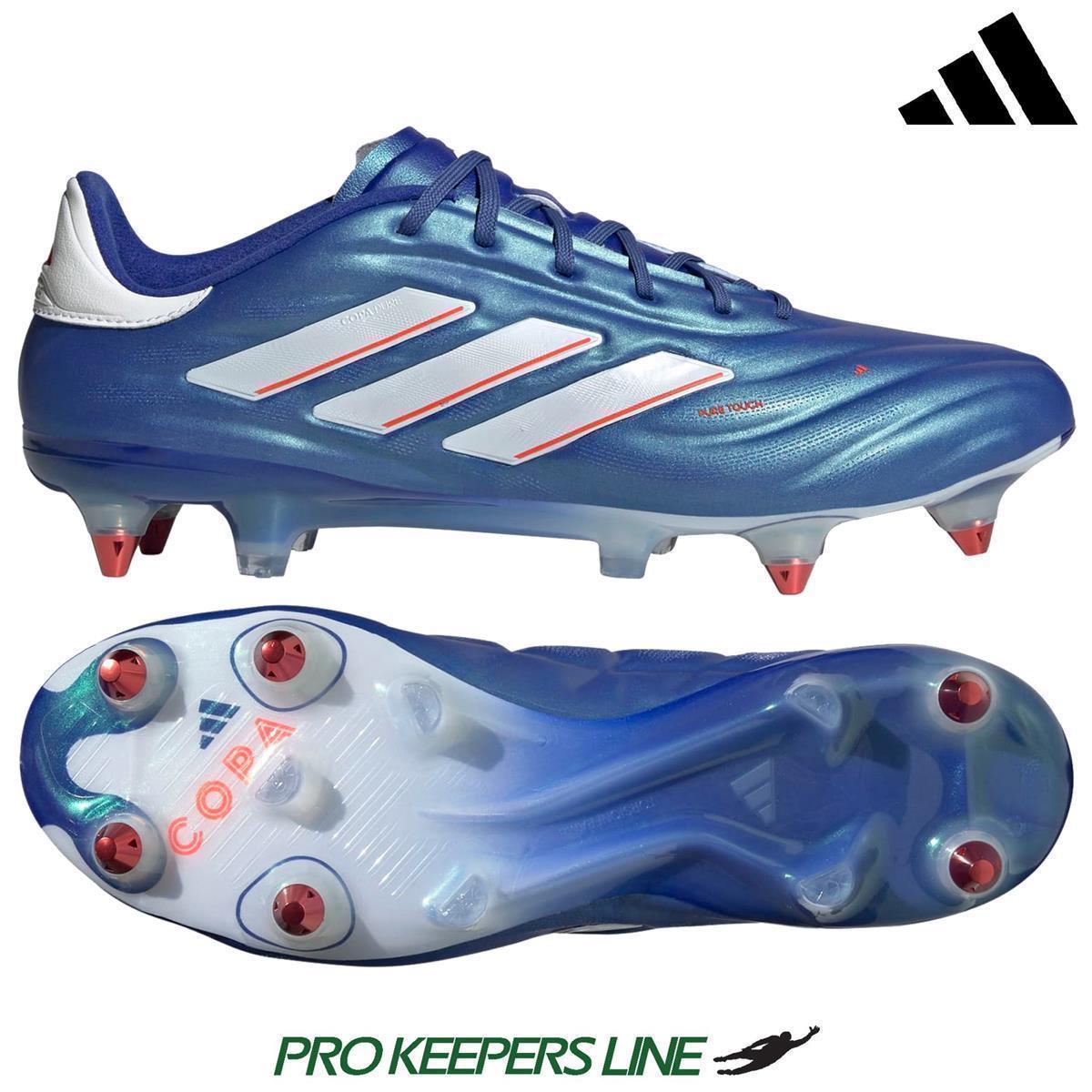 ADIDAS COPA PURE 2.1 SG LUCID BLUE FOOTWEAR WHITE SOLAR RED UK 12.5 US 13 EU 48 IE4901 UK 12.5 US 13 EU 48 011