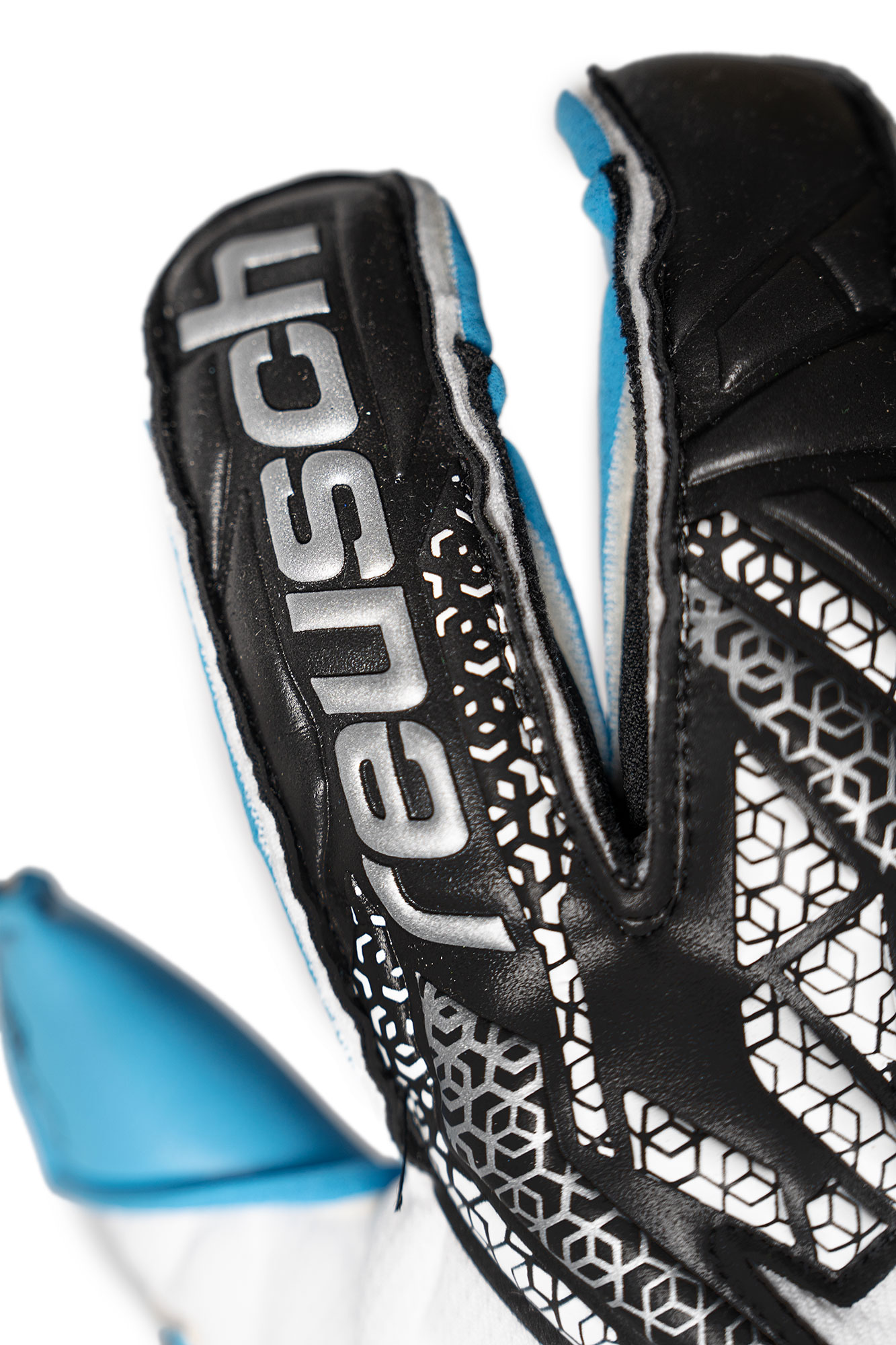 REUSCH ATTRAKT AQUA EVOLUTION WHITE/BLACK/AQUA BLUE REUSCH ATTRAKT AQUA EVOLUTION WHITE/BLACK/AQUA BLUE