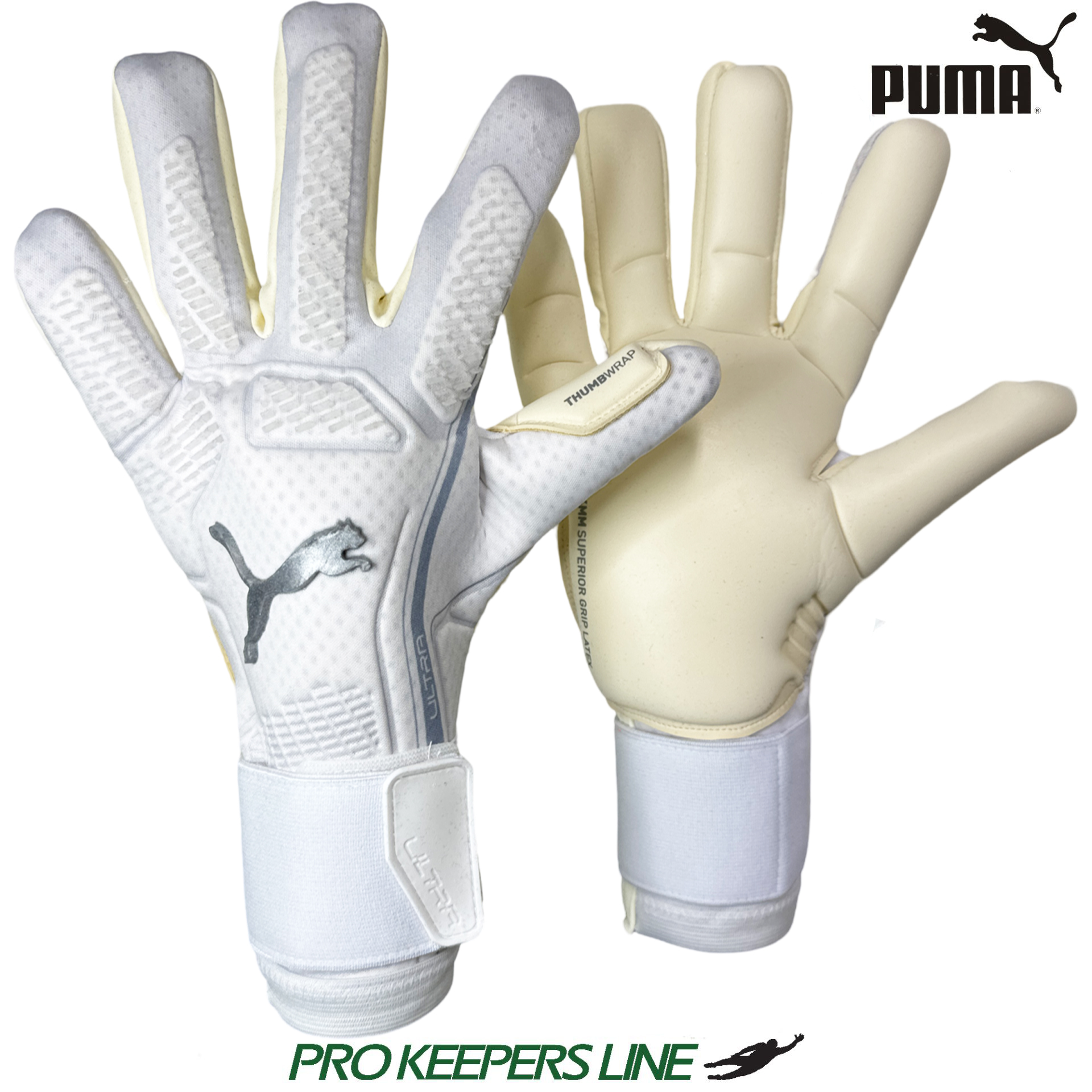 PUMA ULTRA ULTIMATE HYBRID PUMA WHITE-PUMA SILVER  PUMA ULTRA ULTIMATE HYBRID PUMA WHITE-PUMA SILVER