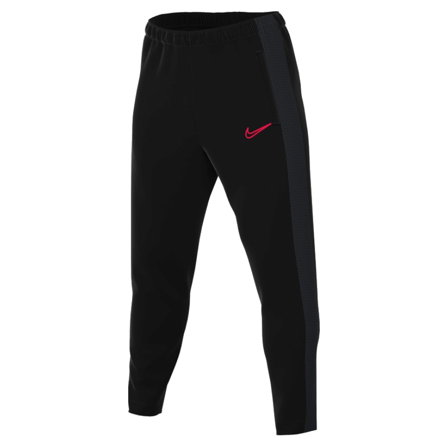 NIKE DRI-FIT ACADEMY23 FOOTBALL PANTS JUNIOR BLACK/BLACK/BRIGHT CRIMSON  