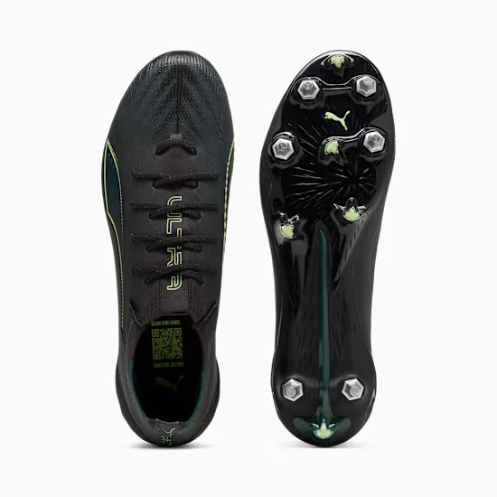 PUMA ULTRA 6 ULTIMATE MXSG PUMA BLACK-FIZZY LIGHT-GREEN TERRAIN