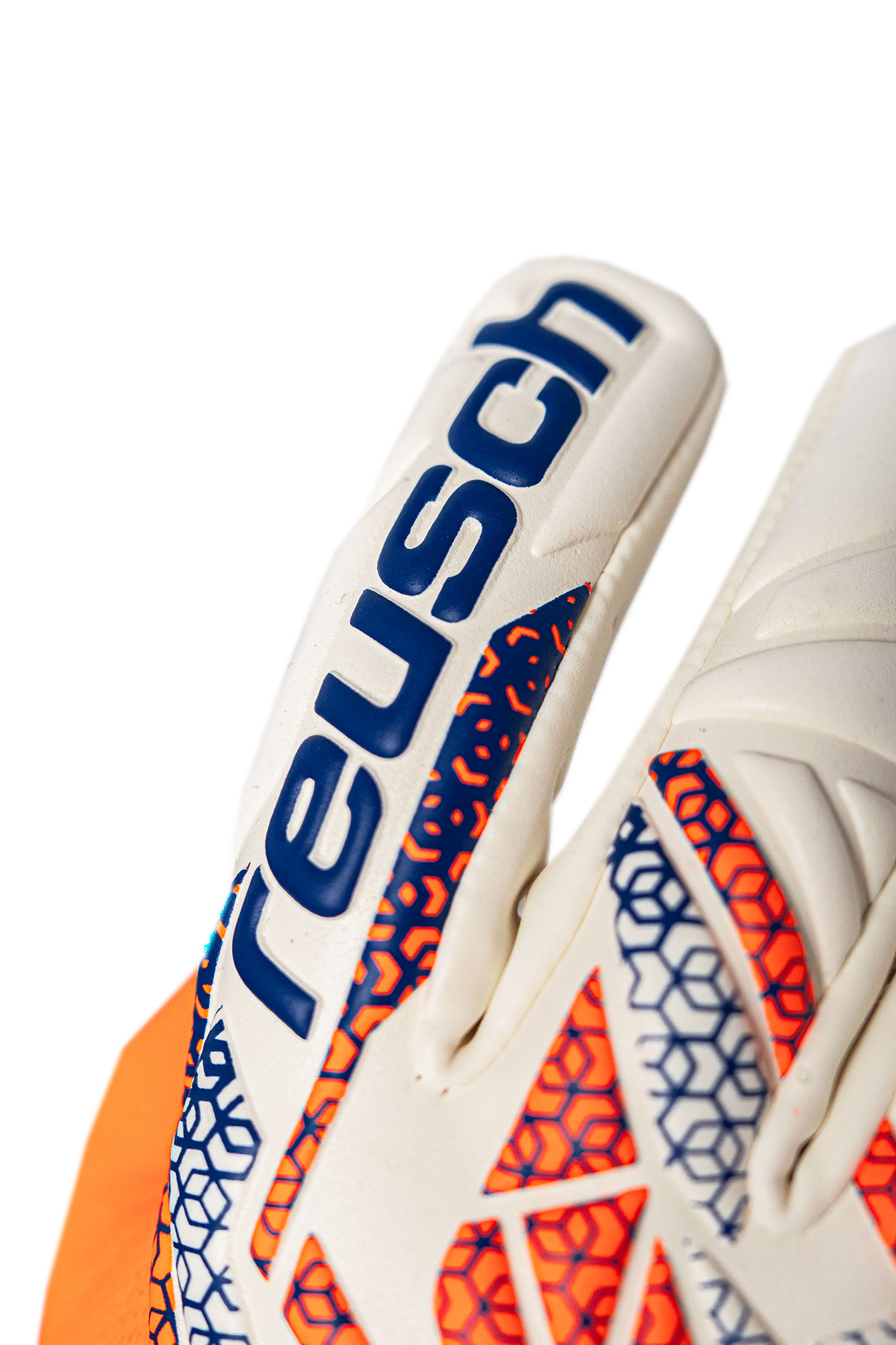 REUSCH ATTRAKT GOLD X NC SHOCK ORANGE/ENERGY BLUE