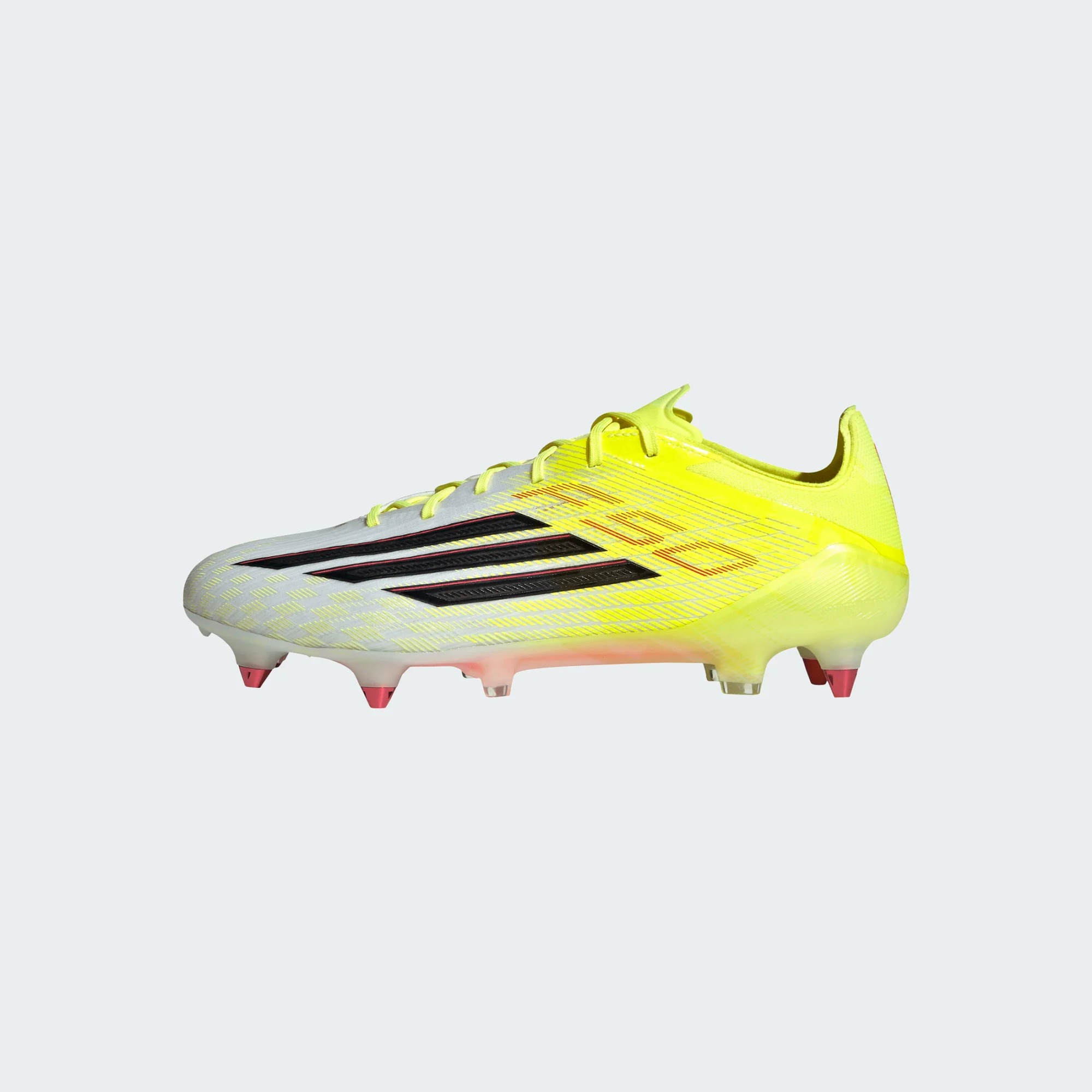 ADIDAS F50 ELITE SG TECH SOY/BLACK/LUCID RED