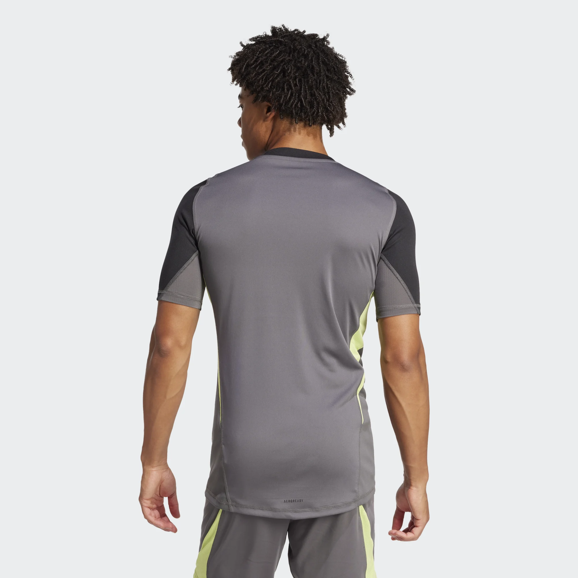 ADIDAS TIRO25 PRO GK JERSEY SHORT SLEEVE GREY FIVE