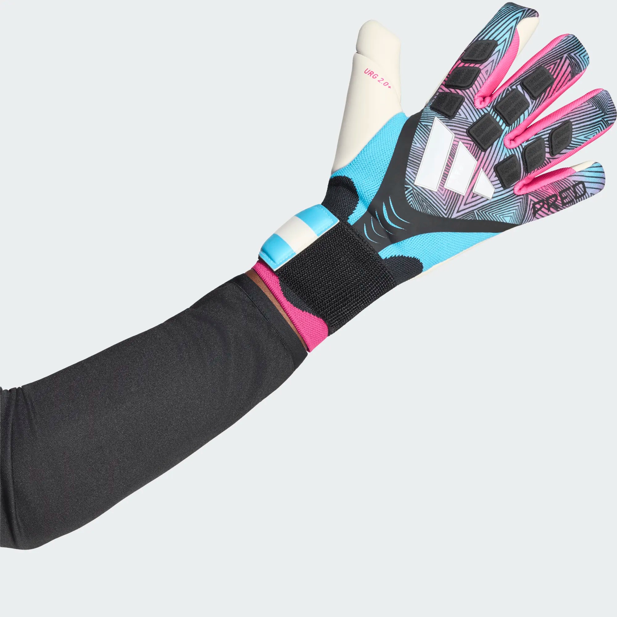 ADIDAS PREDATOR GL PRO STRAP BLACK/BRIGHT CYAN/TEREMA