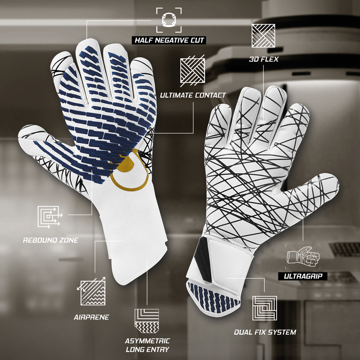 UHLSPORT FM PREMIUM EDITION ULTRAGRIP HN #380