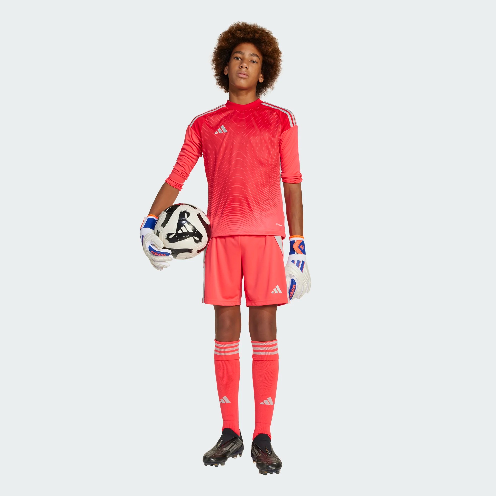 ADIDAS TIRO25 COMPETITION GK JERSEY LS YOUTH SHOCK RED