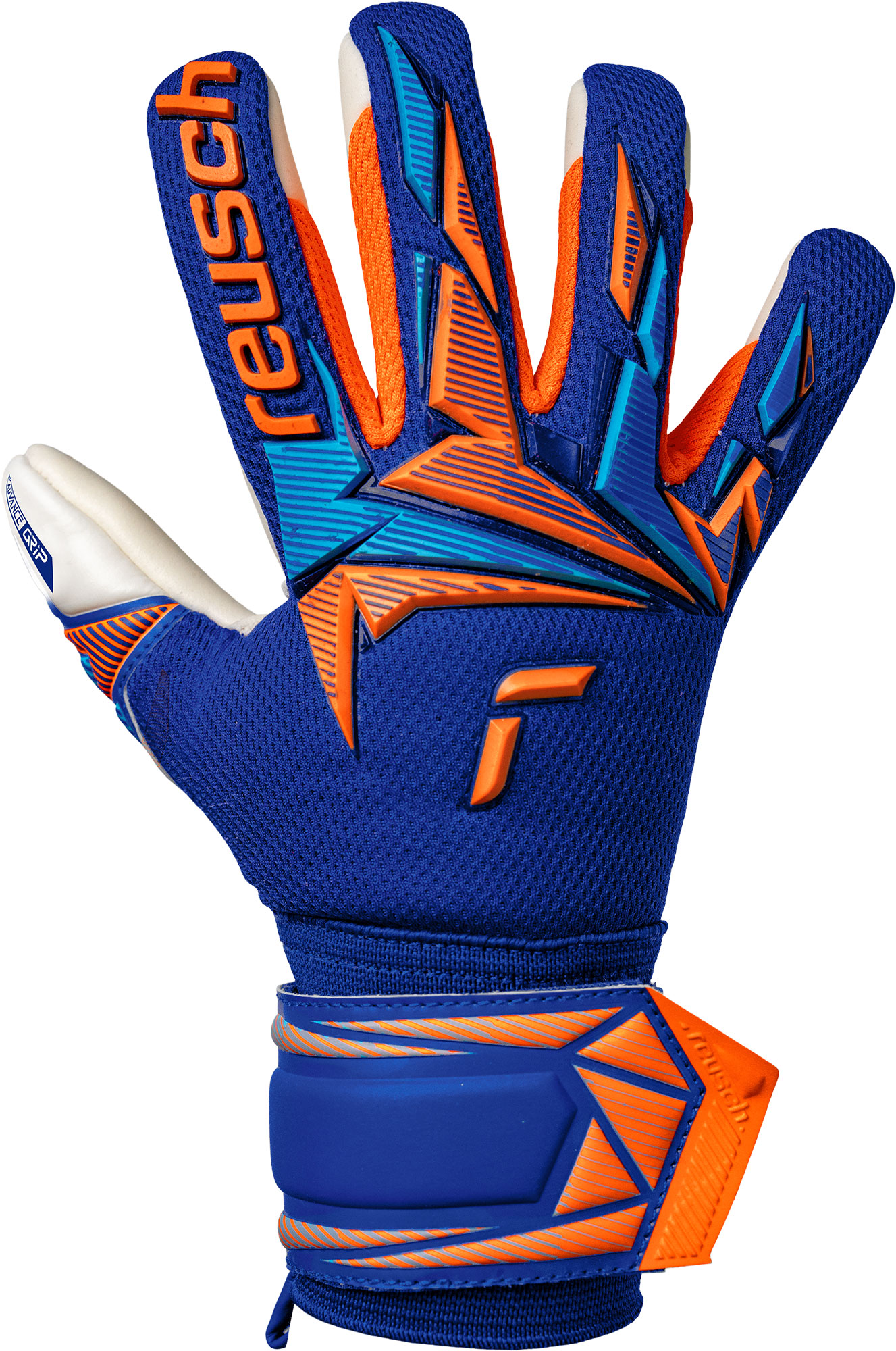 REUSCH ATTRAKT FREEGEL ADVANCE JUNIOR SHARP BLUE/SHOCKING ORANGE
