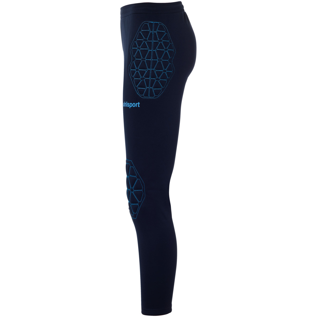 UHLSPORT REACTION  GOALKEEPER SET JUNIOR NAVY/FLUO BLUE 164