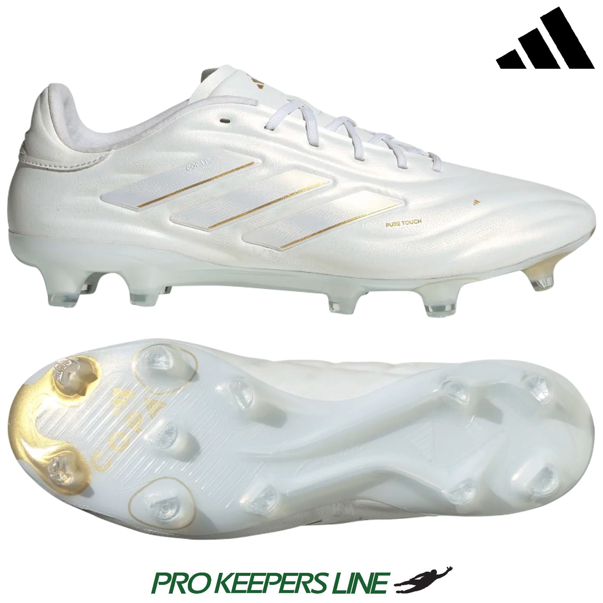 ADIDAS COPA PURE ELITE FG FOOTWEAR WHITE/FOOTWEARWHITE/GOLD