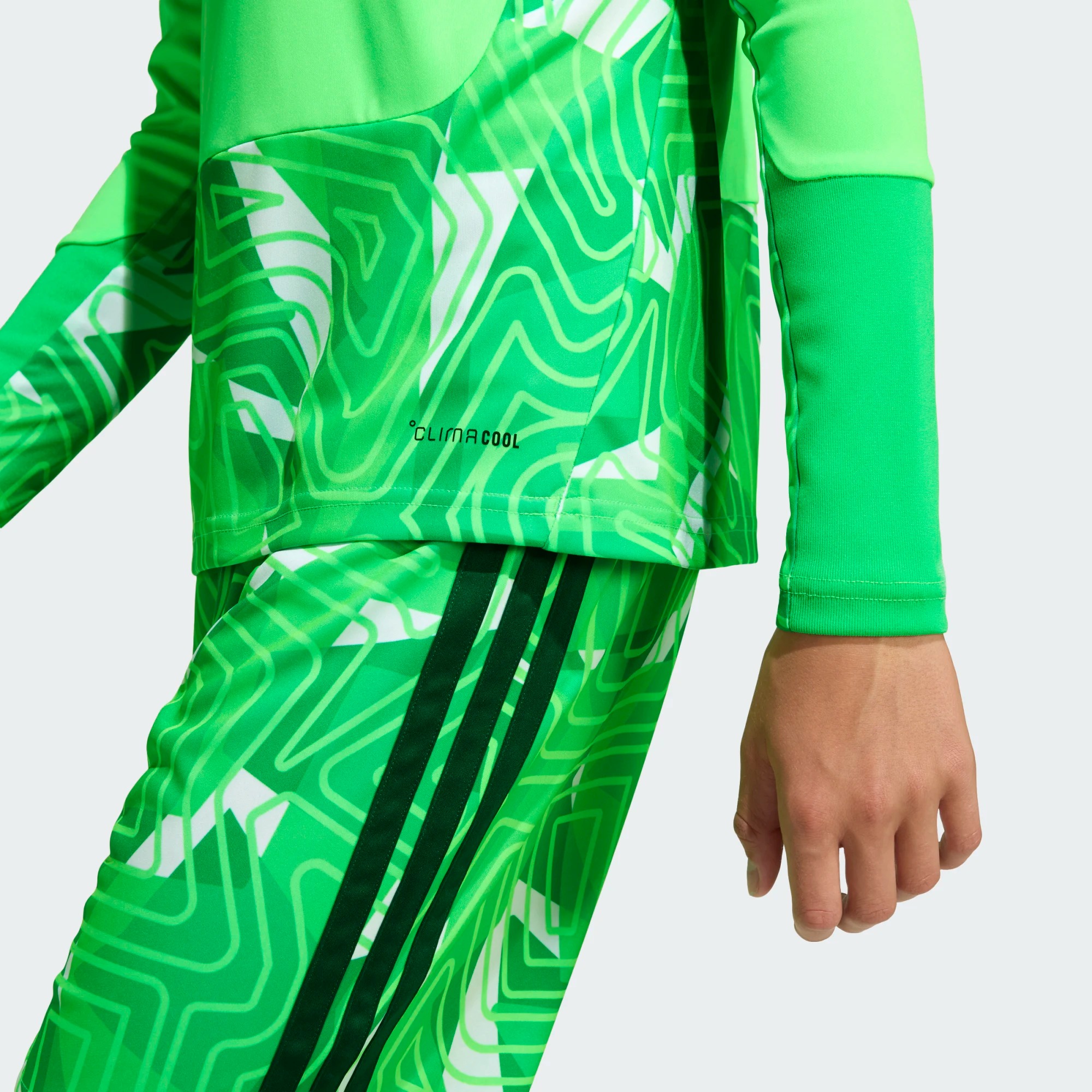 ADIDAS TIRO26 COMPETITION GK JERSEY LS LIME BURST JUNIOR