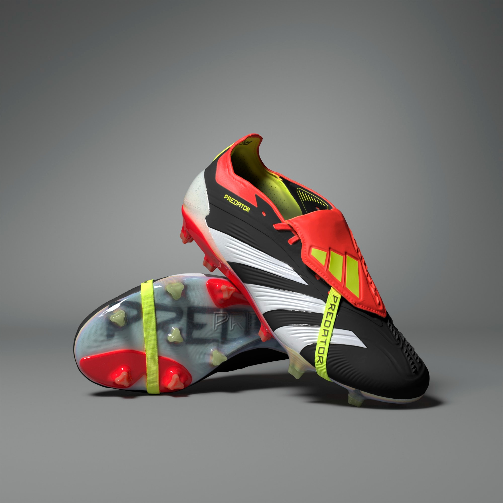 ADIDAS PREDATOR ELITE FT FG CORE BLACK/CLOUD WHITE/SOLAR RED | UK