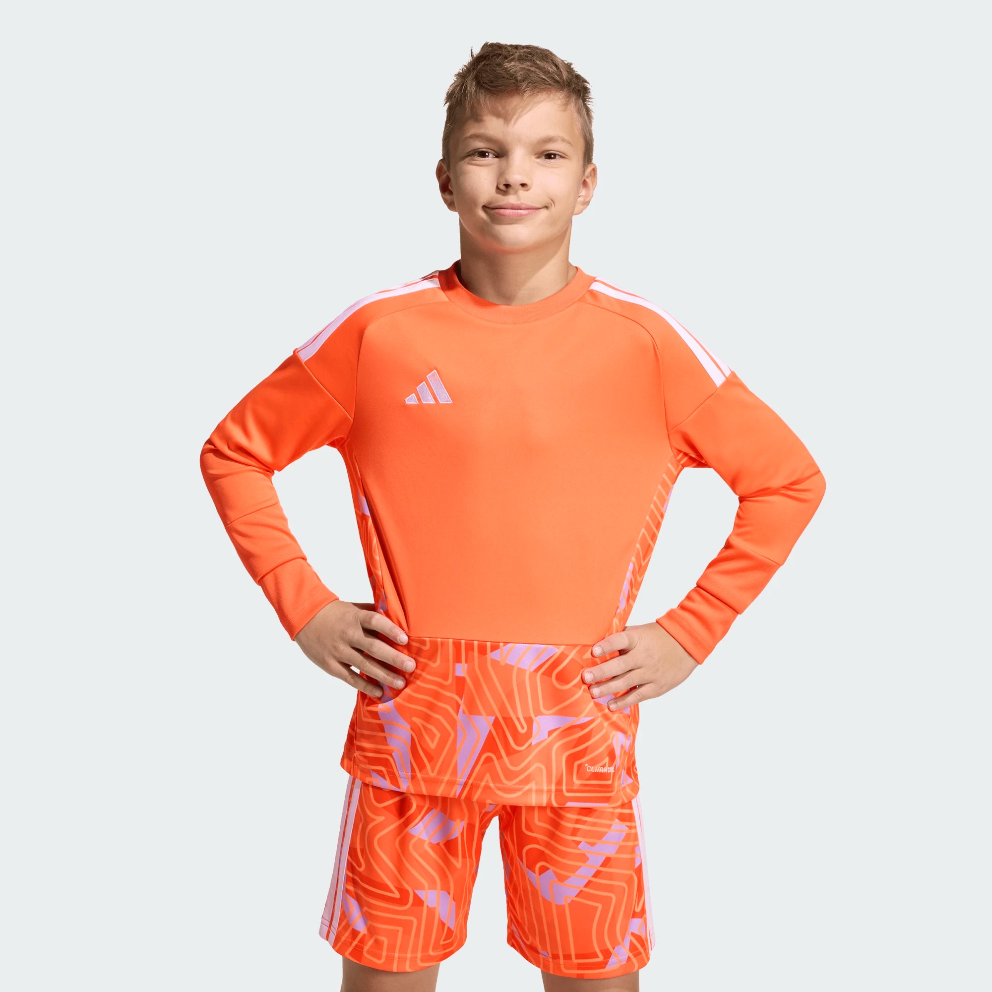ADIDAS TIRO26 COMPETITION GK JERSEY LS TEAM SEMI SOLAR ORANGE JUNIOR