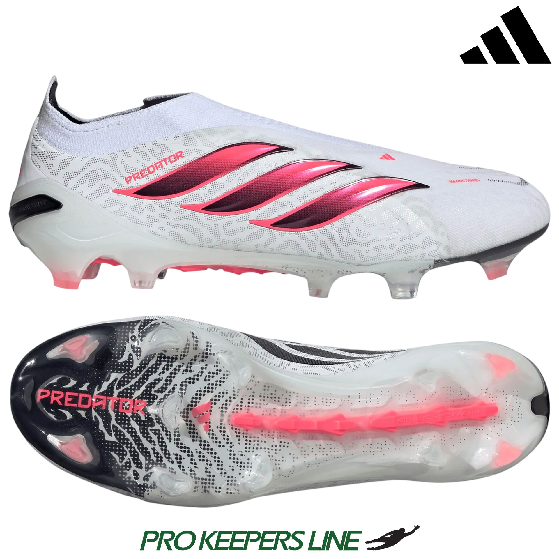 ADIDAS PREDATOR ELITE LL FG WHITE/SOLAR TURQOUISE/BLACK