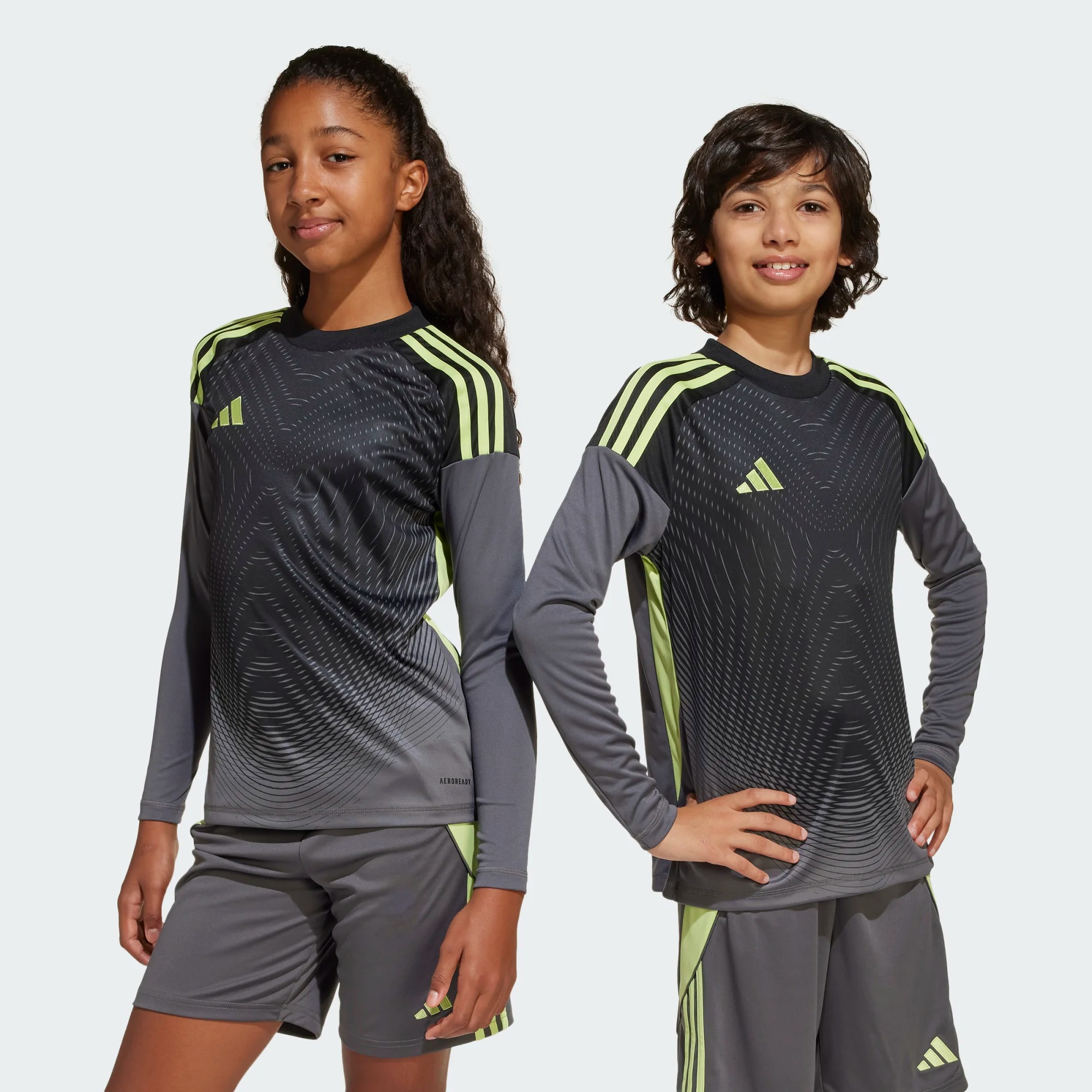 ADIDAS TIRO25 COMPETITION GK JERSEY LS YOUTH GREY FIVE