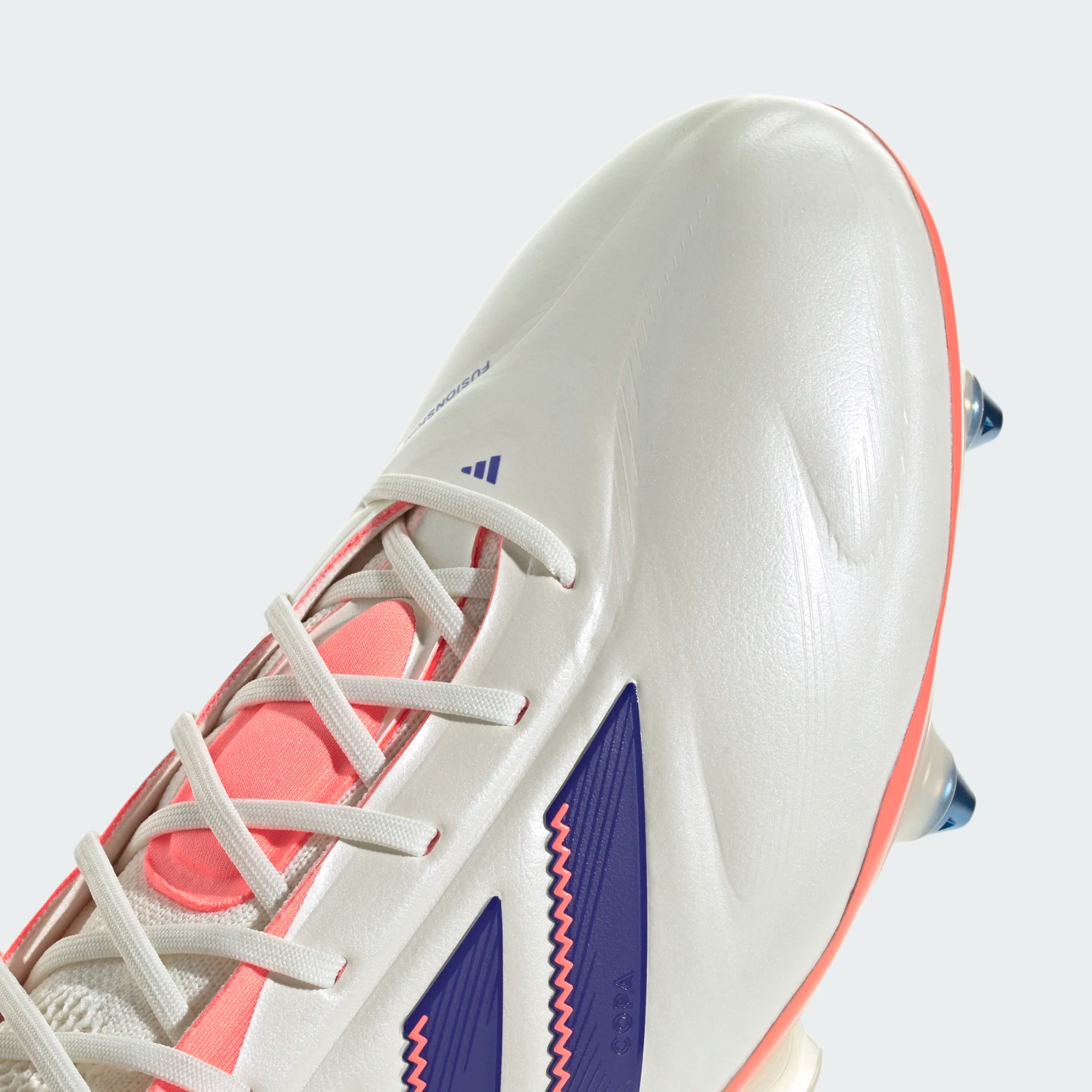 ADIDAS COPA PURE III ELITE SG  WHITE/LUCID BLUE/SIGNAL CORAL ADIDAS COPA PURE III ELITE SG  WHITE/LUCID BLUE/SIGNAL CORAL