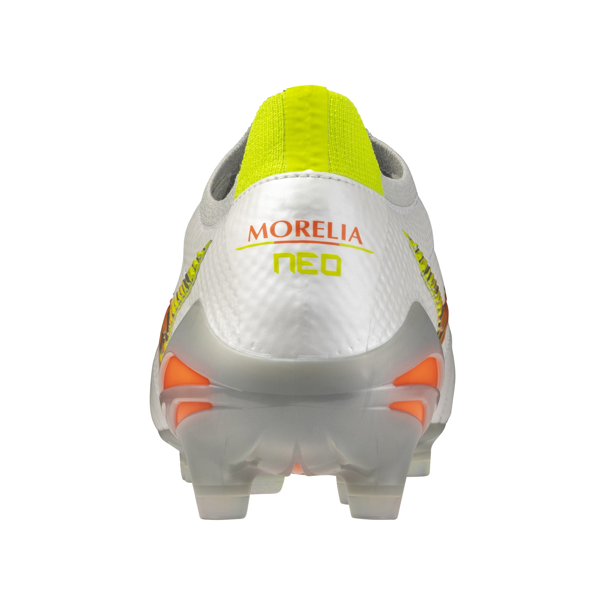 MIZUNO MORELIA NEO V BETA JAPAN FG WHITE/LAVA ORANGE/EVENING PRIM