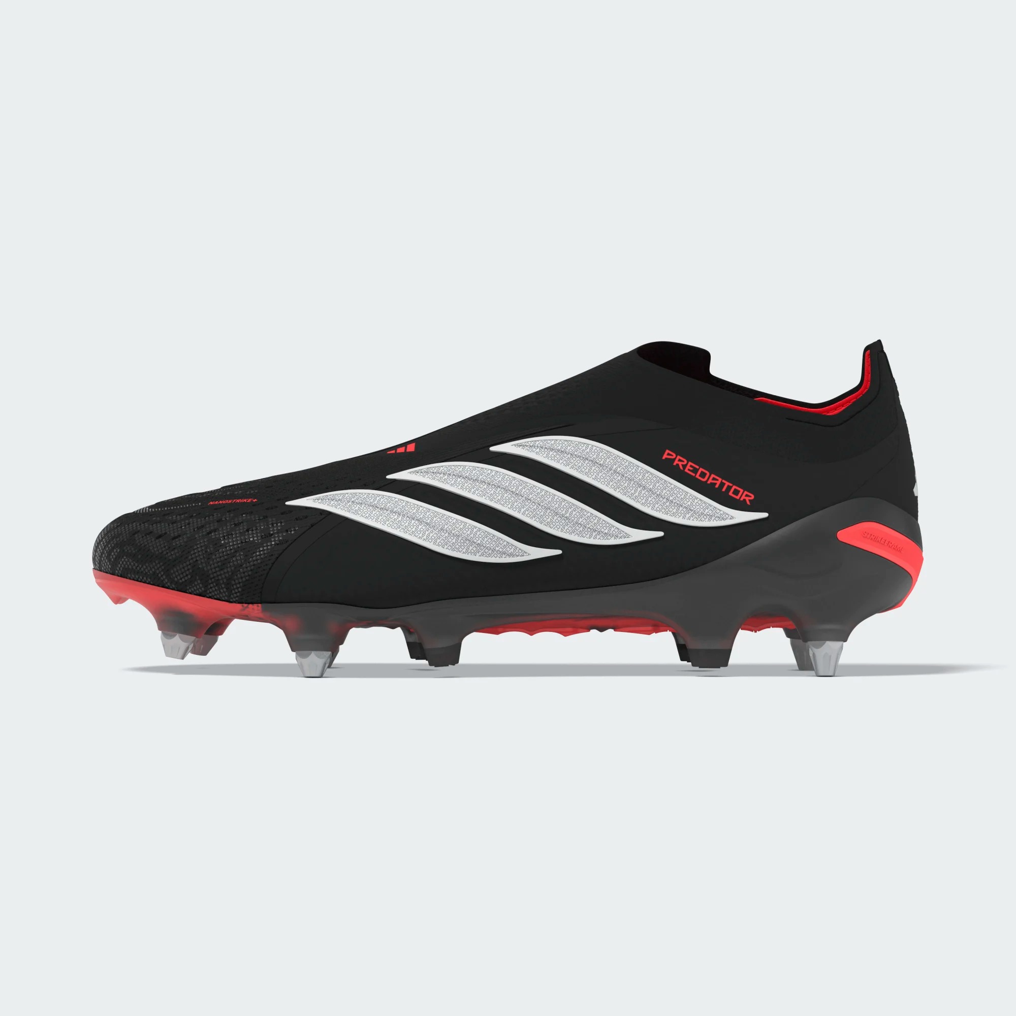 ADIDAS PREDATOR ELITE LL SG BLACK/WHITE/LUCID RED