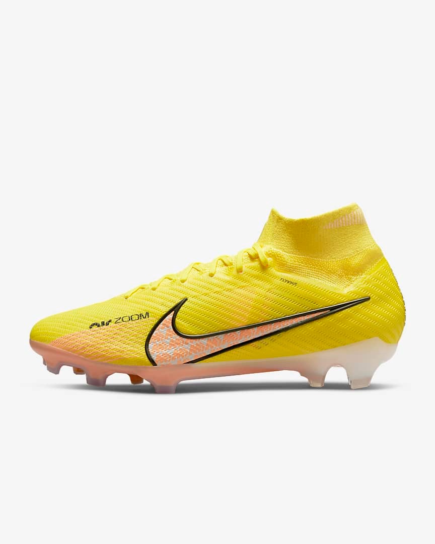 NIKE ZOOM SUPERFLY 9 ELITE FG YELLOW STRIKE/SUNSET