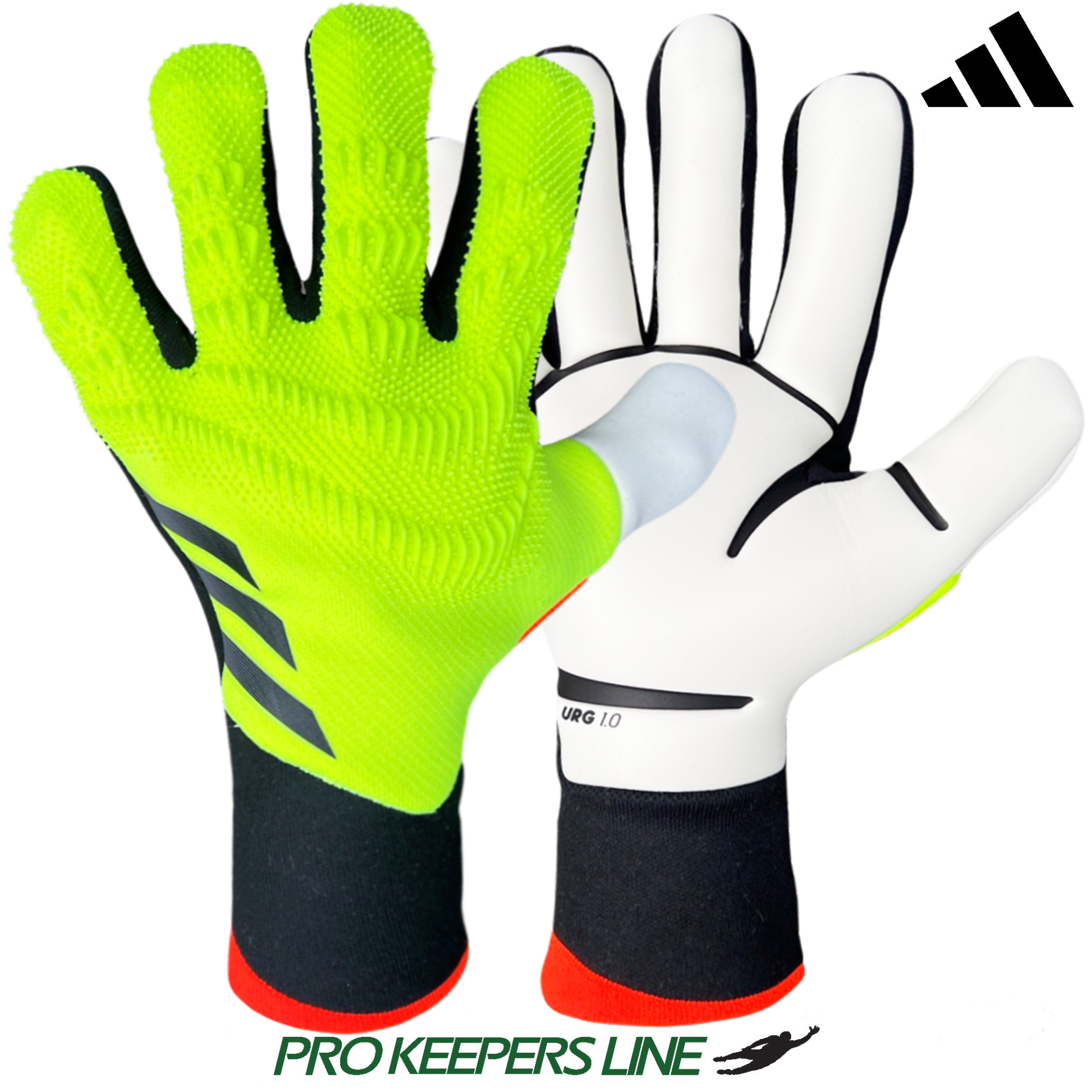 ADIDAS PREDATOR GL PRO FINGERSAVE PROMO SOLAR YELLOW/BLACK/SOLAR