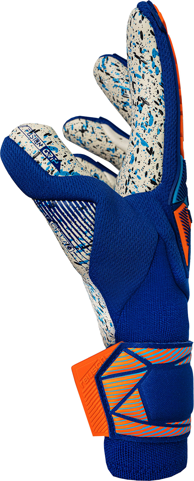 REUSCH ATTRAKT FREEGEL FUSION GOALIATOR SHARP BLUE / SHOCKING ORANGE