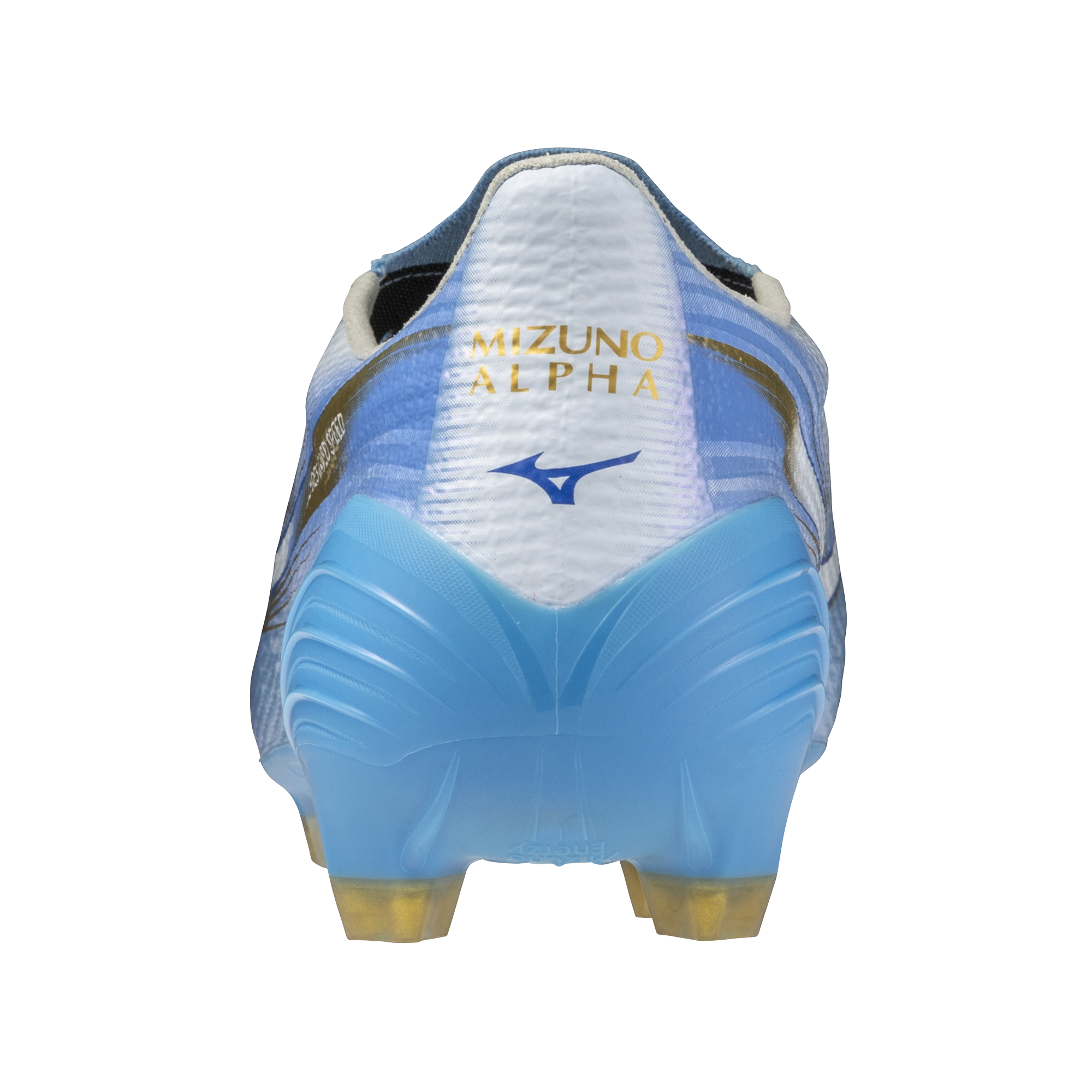 MIZUNO ALPHA III ELITE FG CELESTE/WHITE/GOLD | US 12 (UK 11 / EU