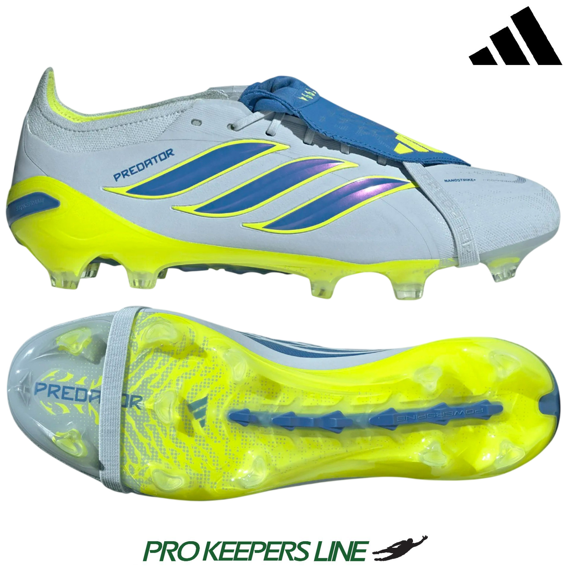 ADIDAS PREDATOR ELITE FT FG CLEAR SKY/RAY BLUE/TEAM SOLAR YELLOW