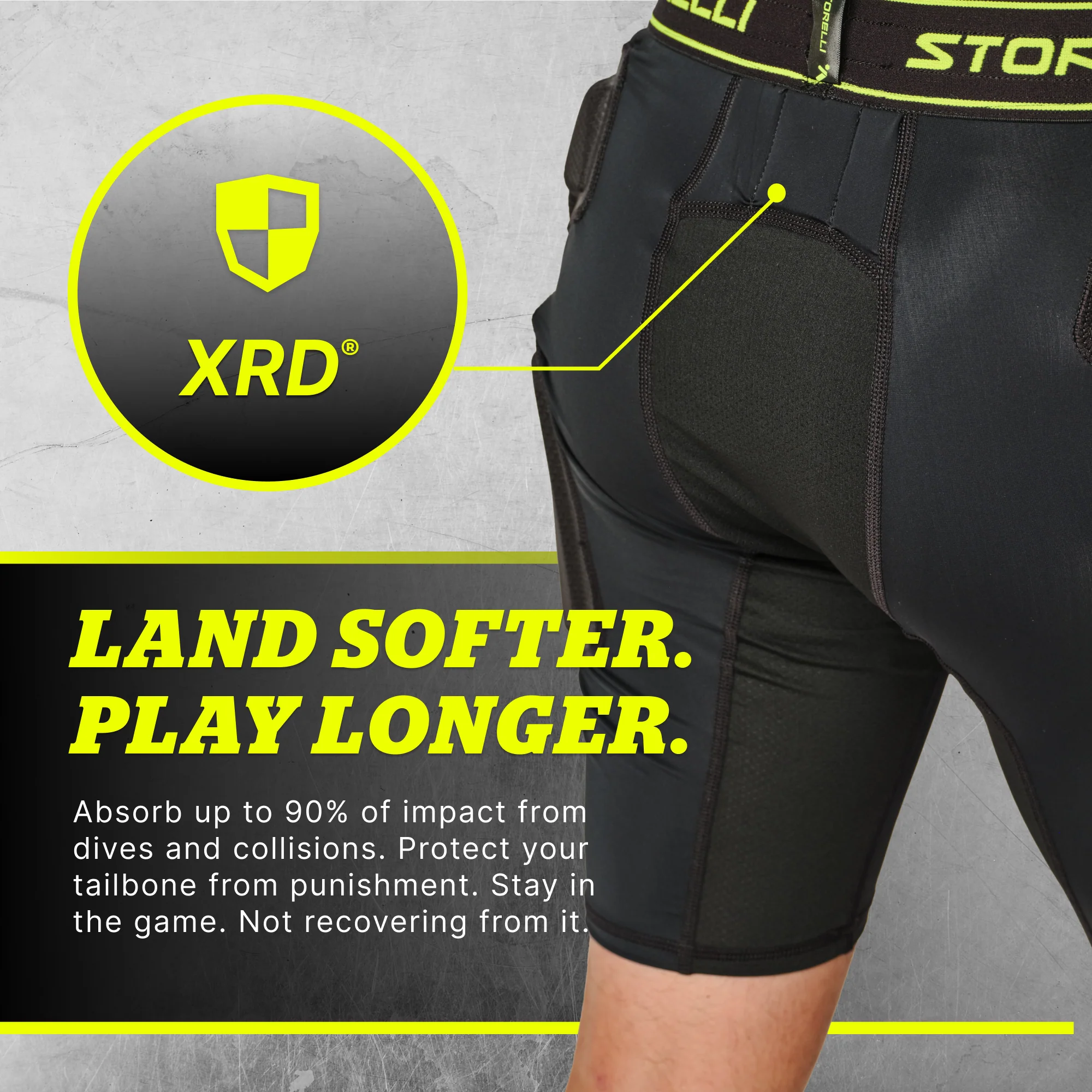 STORELLI BODYSHIELD ULTIMATE PROTECTION SHORT (PADDED)