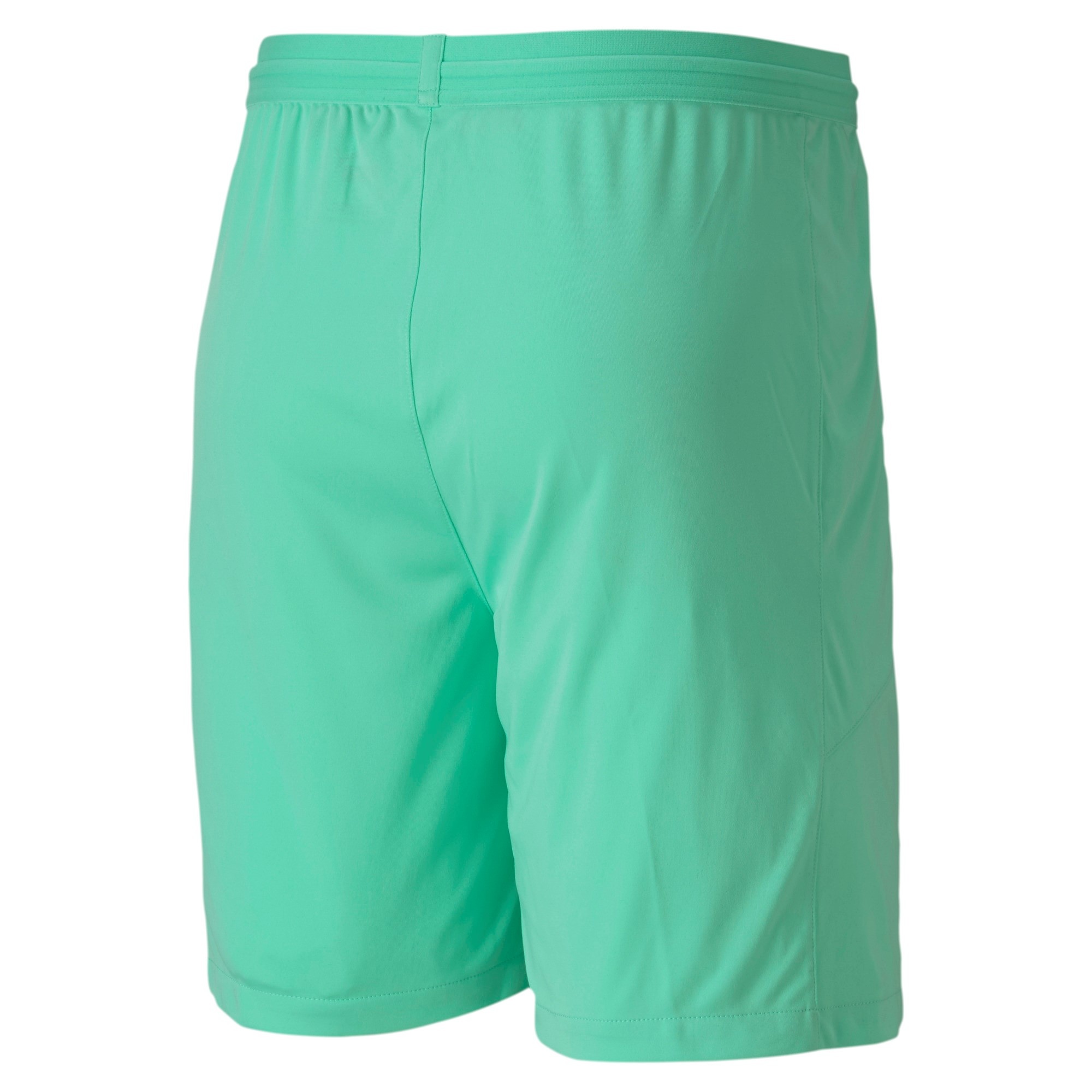 PUMA TEAMFINAL 21 KNIT SHORTS GREEN GLIMMER JUNIOR