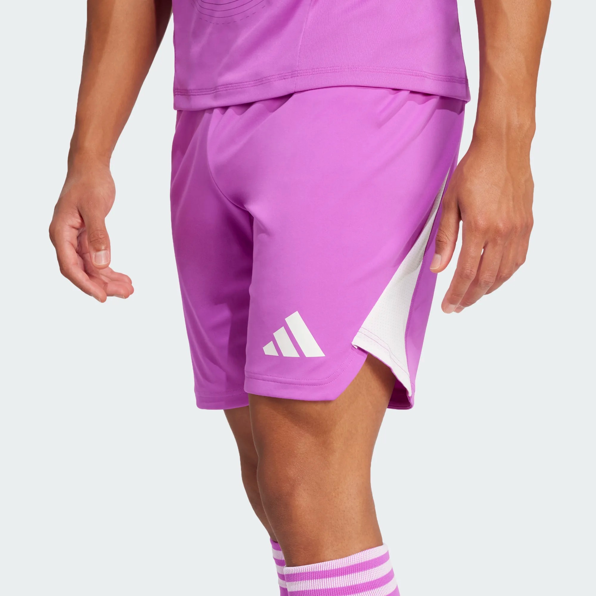 ADIDAS TIRO25 PRO GK SHORT PURPLE BURST