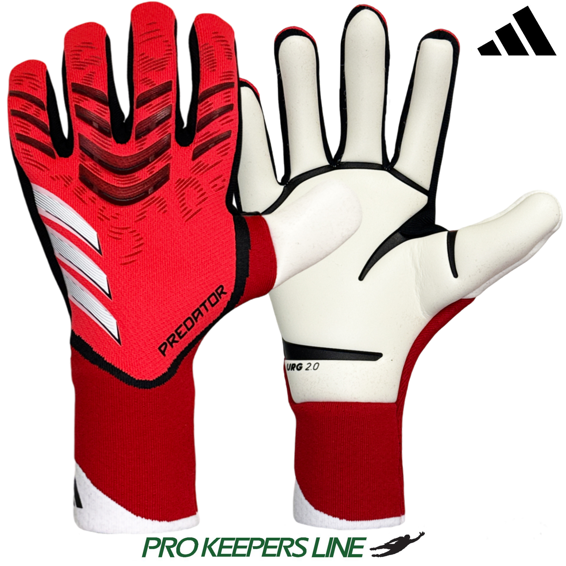 ADIDAS PREDATOR GL PRO LUCID RED/BLACK/WHITE | 6 | IW6276-6