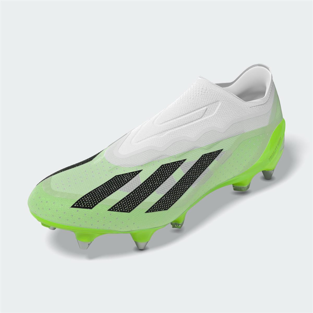 シューズ X CRAZYFAST.1LL SG ADIDAS X CRAZYFAST.1 LL SG FOOTWEAR WHITE/CORE BLACK/LUCID LEMON
