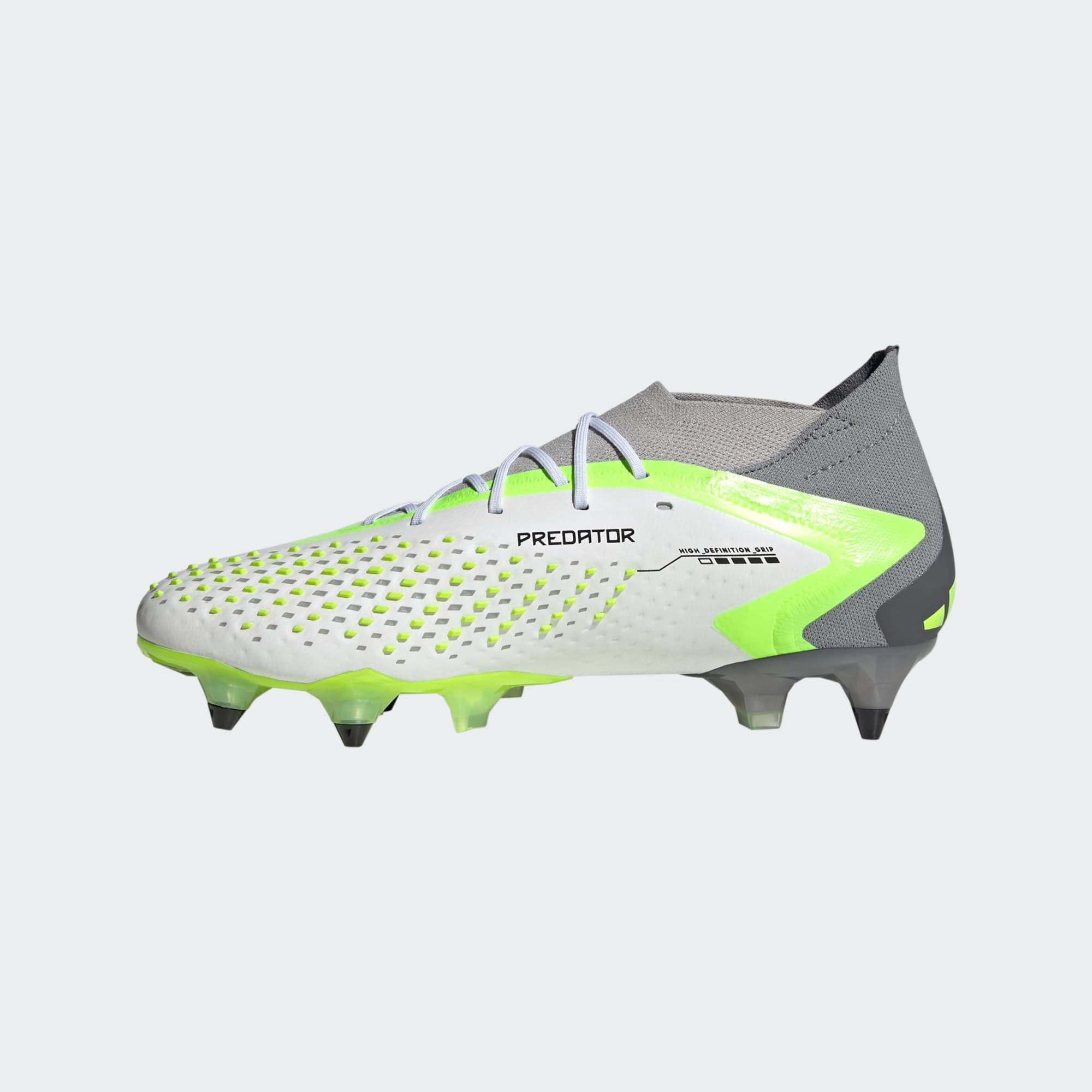 adidas アディダスPREDATOR ACCURACY.1 サッカーシューズ adidas Predator Accuracy.1 FG - White/Core Black/Lucid Lemon