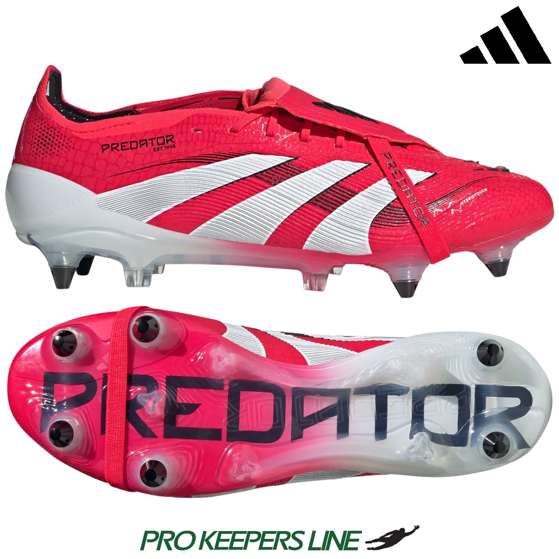 ADIDAS PREDATOR ELITE FT SG LUCID RED/WHITE/BLACK | UK 10.5 (US 11 / EU ...