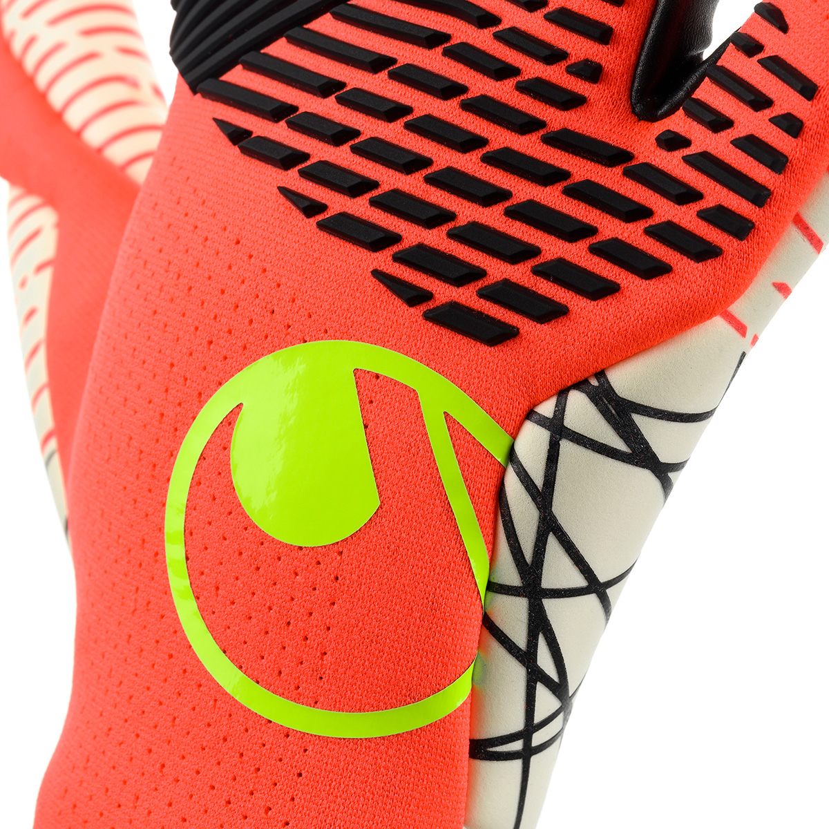 UHLSPORT FM ULTRAGRIP ZNE HN FLUO RED/WHITE/FLUO YELLOW