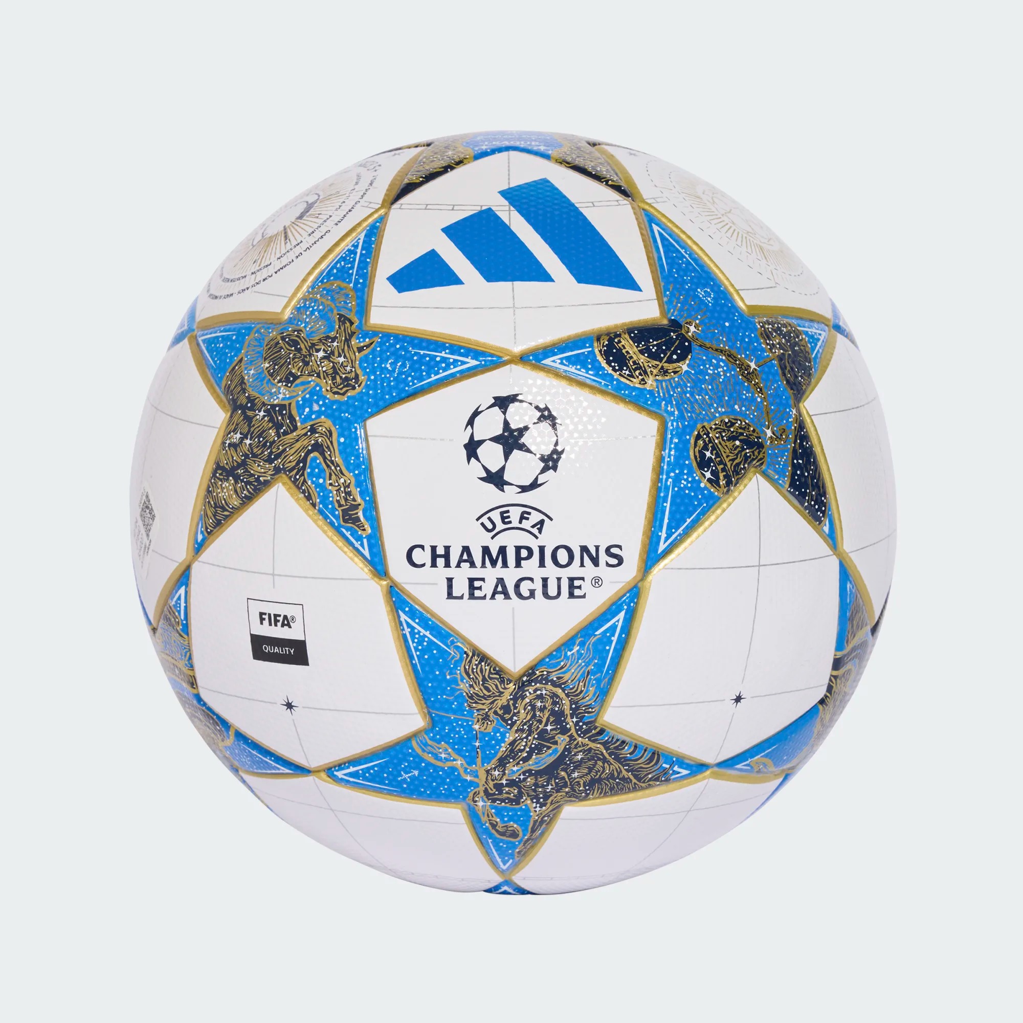 ADIDAS UCL LEAGUE WHITE/DARK BLUE/PANTON/GOLD METALLIC