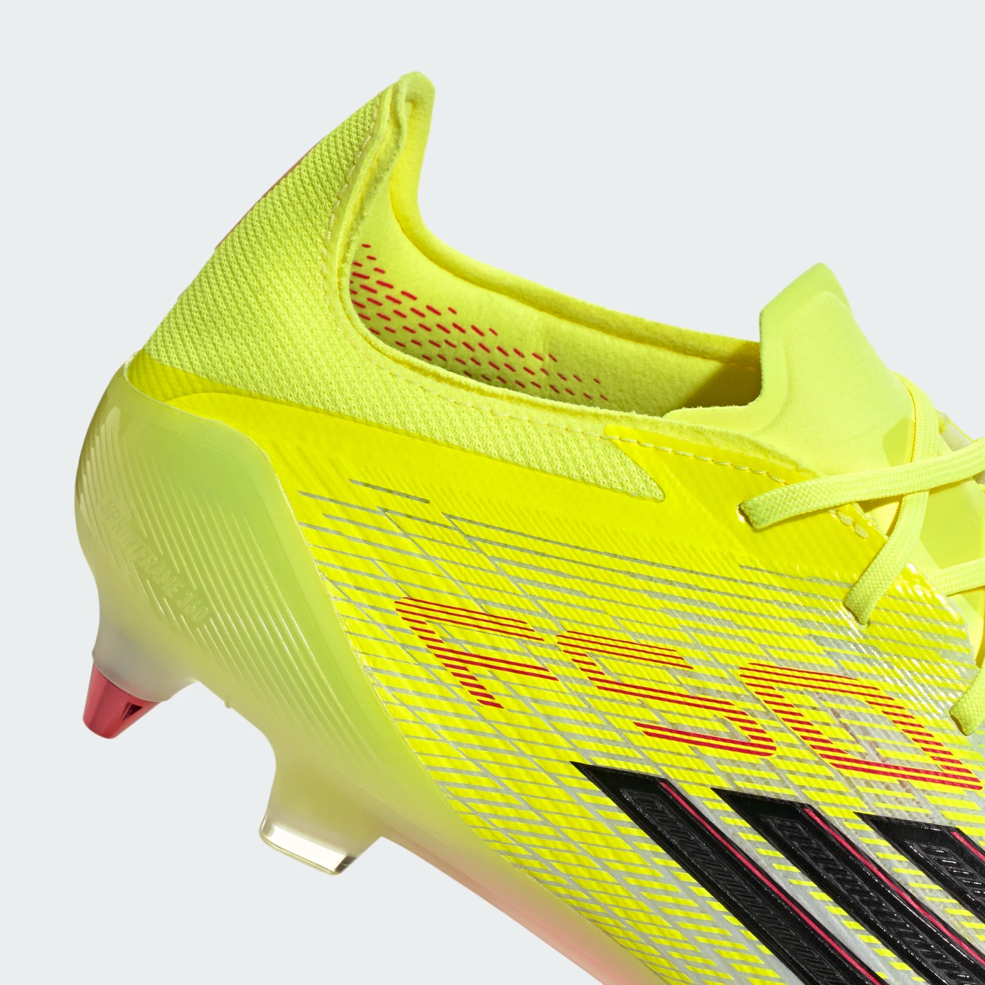 ADIDAS F50 ELITE SG TECH SOY/BLACK/LUCID RED