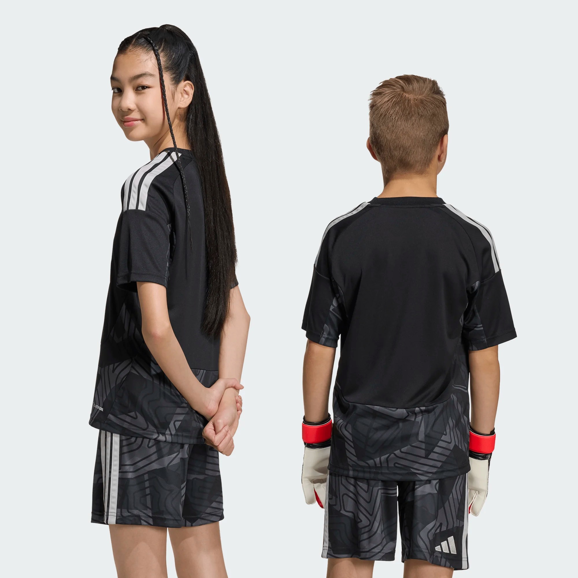 ADIDAS TIRO26 COMPETITION GK JERSEY SHORT SLEEVE BLACK JUNIOR