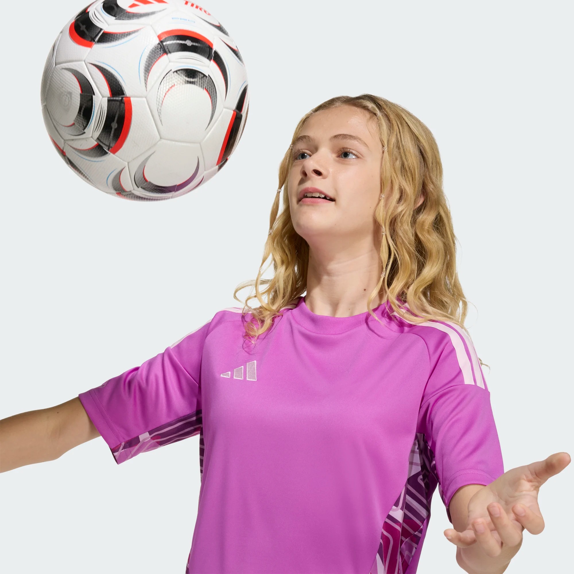 ADIDAS TIRO26 COMPETITION GK JERSEY SHORT SLEEVE FLASH PINK JUNIOR