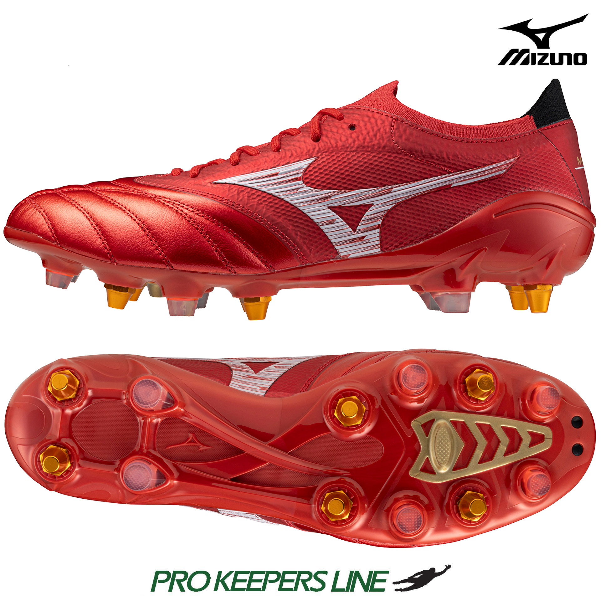 MIZUNO MORELIA NEO IV BETA JAPAN MIX RED/WHITE