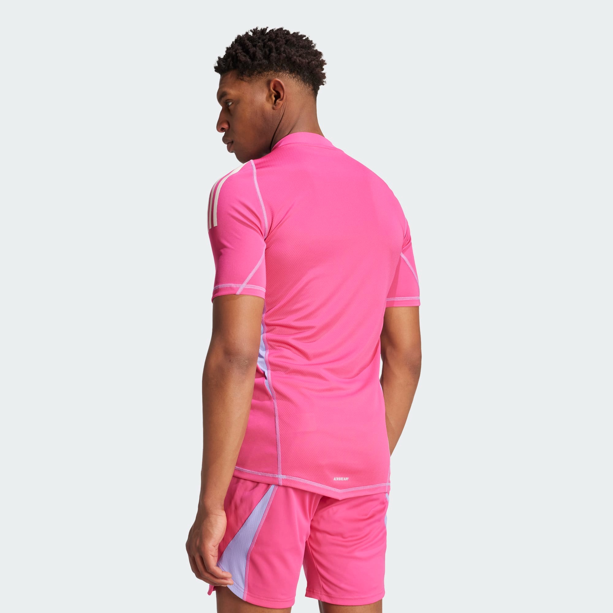 パンツ THEREDTHREAD S jersey shorts lace pink Adidas Mens All SZN French Terry Shorts Pink Strata X-Small at