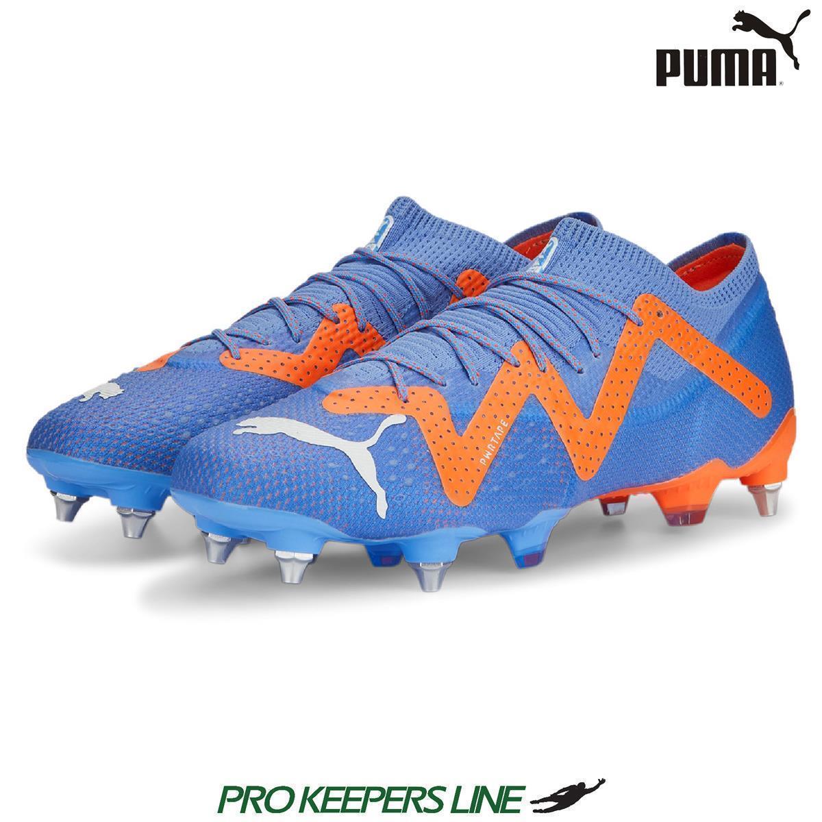 PUMA FUTURE ULTIMATE LOW MXSG BLUE-WHITE-ULTRA ORANGE