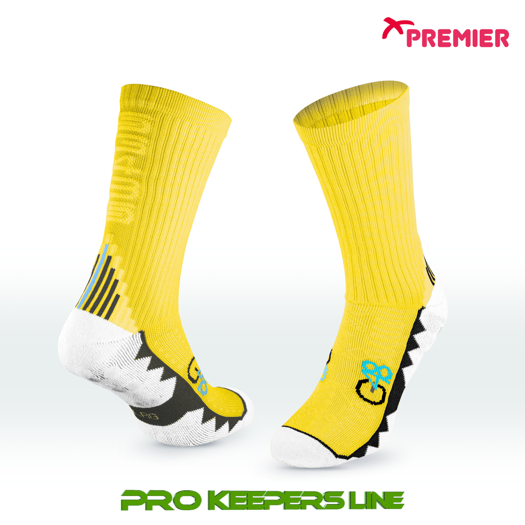 PREMIER PST G48 GRIP SOCKS YELLOW